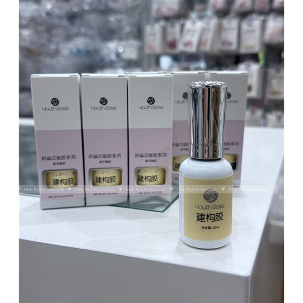 Cứng móng hoa hồng vàng loại mới 20ml
