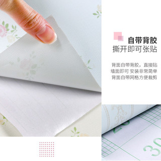 ☀Mục Vụ Nhỏ Hoa Tự Dính Giấy Dán Tường Phòng Ngủ Ấm Màu Hồng Cô Gái Hộ Gia Đình Đổi Mới Miếng Dán Ký Túc Xá Sinh Viên Giấy Dán Tường Chống Thấm Nước ZKMJ