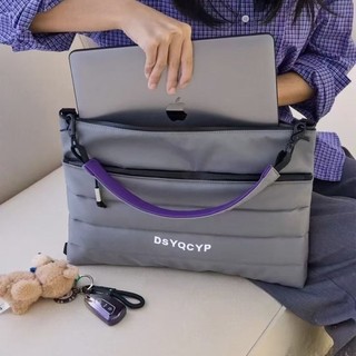 Túi đựng Laptop cao cấp Niche đơn giản 43cm 47cm Unisex có thể một vai Túi Messenger di động