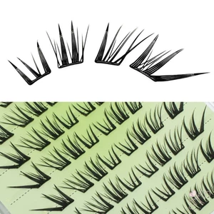 Magic-Lashes Mắt mèo tự nhiên Lông mi giả mỏng nhẹ Không cần keo để trang điểm hàng ngày