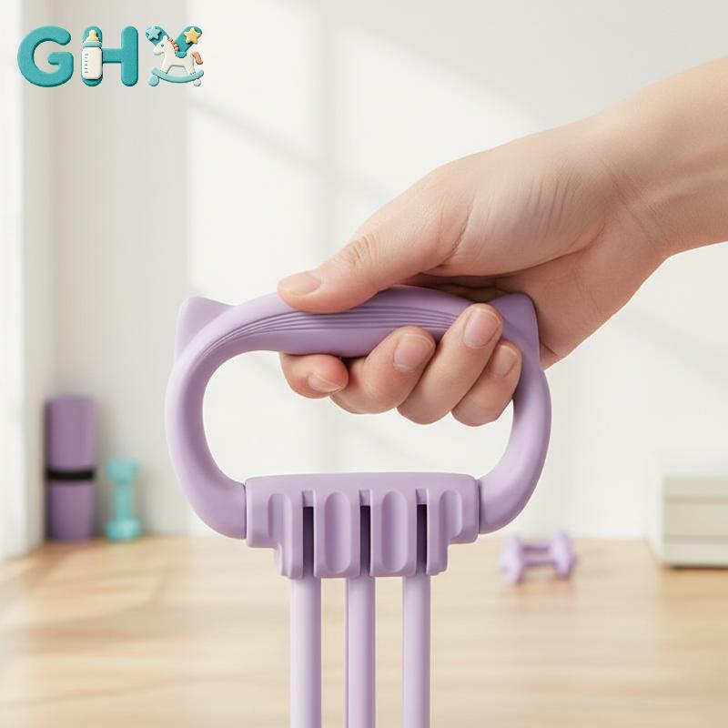 GHX Dây kháng lực có tay cầm và dây đeo thể thao có ống kháng lực có thể tháo rời Thích hợp để tập thể dục Vật lý trị liệu VN