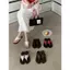 TT Phiên Bản Hàn Quốc Flip-Flops Giày Nữ Mùa Hè Flat Flip-Flops Nhiều Màu Tùy Chọn Da Thật