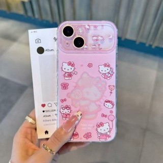Dành Cho IPhone 17 16 15 14 plus 13 12 11 Pro Max 7 8 plus Màu hồng trong suốt KT Cub trường hợp điện thoại