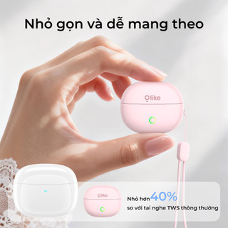 「 Giảm giá hấp dẫn 」 Olike TWS T206 Tai Nghe Bluetooth Không Dây, Pin 36H, Bluetooth 6.0, Loa 13mm, Nhỏ Gọn Có Dây Đeo