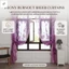 Rèm Polyester hoa mẫu đơn Jacquard Burnouts hiện đại cho phòng khách phòng ngủ