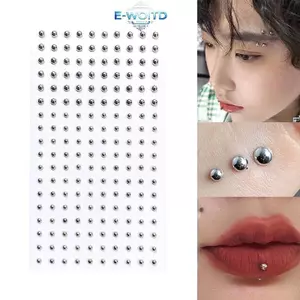 E-WOITD 165 / 180 Chiếc Pha Lê Kim Cương Giả Dính Trên Cơ Thể Đá Quý Không Xuyên Môi Đá Quý Dành Cho Nữ Thanh Thiếu Niên Trang Trí Mặt E-WOITD