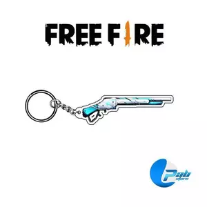Free Fire - Gantungan Kunci Senjata Berwarna-warni untuk Penggemar Game Free Fire | gantung kunci free fire f