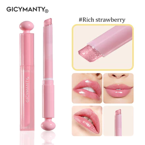 Trang Điểm GICYMANTY Clear Jelly Lipstick Nước Bóng Gương Thay Đổi Màu Sắc Lâu Dài Thay Đổi Nhiệt Độ Son Môi Ngọc Trai Lấp Lánh SNZ5