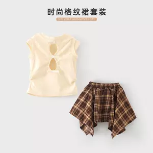Bé gái (90-150) Quần áo thời trang phong cách mới mùa hè