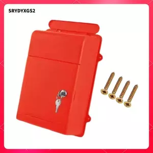 Hộp thư treo tường bằng Polypropylen có khóa Hộp thả thư chống thời tiết Bộ sưu tập thư an toàn cho doanh nghiệp Khu dân cư