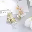 PNPIA- Thanh Lịch Retro Hoa Trâm Cài Thời Trang Phong Cách Trung Hoa Xòe Đa Năng Cao Cấp Thổ Cẩm Quần Áo Phụ Kiện Quà Tặng