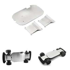 1 Bộ Khung Xe Thép Không Gỉ Giáp Bảo Vệ Ban Bộ Thay Thế Nâng Cấp Phần Cho Tamiya TT01 Trên Đường 1 / 10 RC Phụ Kiện Xe Hơi