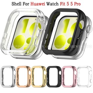 Ốp PC Cho Huawei Watch Fit 5 Đồng Hồ Thông Minh Matte Cover Huawei Watch Fit 5 Pro Bảo Vệ Rỗng Ốp Lưng Vỏ Phụ Kiện