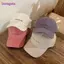 Mũ che mặt BORAGETE Snapback Chữ thêu mũ đuôi ngựa thông thường