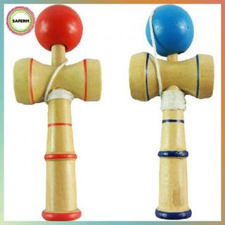 SAFENH Kid Vui Kendama Ball Nhật Bản Truyền Thống Gỗ Trò Chơi Kỹ Năng Đồ Chơi Giáo Dục Quà Tặng VN
