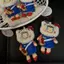 Bộ sưu tập xoăn x Hello Kitty Plushie Túi búp bê Cotton sang trọng dâu dễ thương quyến rũ