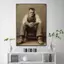 Retro Dark Học Viện Phong Cách Frankenstein Phù Thủy Người Sói Poster Không Khung Tranh Canvas Trang Trí Tường
