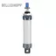 Belleshopp Tác Động Kép Xi Lanh Khí Nén 25 Mm Đường Kính 50 Mm Thì Đơn Cần Mini Không Khí Đôi Van Nối Lại Công Cụ