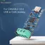 Belleshopp USB to CAN Module Bus Phân tích V2.0 cho CAN2.0A CAN2.0B FD có đèn LED chỉ báo Loại C Nguồn điện Hỗ trợ phân tích dữ liệu hiệu quả