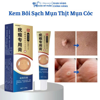 Kem bôi loại bỏ mụn thịt, mụn nhỏ ở cổ, mụn cóc, nách – Dưỡng da làm đẹp, làm sáng da, mịn da, tái tạo da hiệu quả.