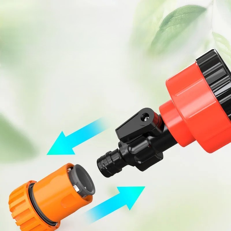Vòi Tưới Cây Tăng Áp, Đầu Vòi Phun Nước Tưới Cây Đa Năng - Vòi Xịt Phun Sương Làm Vườn
