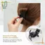 Kẹp liền mạch Mini cho Bangs Phong cách Hàn Quốc 5 hoặc 10 Cái 2 + 1 Thiết kế Prong