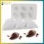 Khuôn Mousse silicon 6 khoang BVY với thiết kế Cocoa Pod để dễ dàng tháo bánh Pudding và nướng món tráng miệng kiểu Pháp tại nhà.