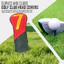 Vỏ nắp câu lạc bộ GOLF GOLF Số. 1 Vỏ Câu Lạc Bộ Bằng Gỗ Fairway Số Gỗ Đơn Giản Lót Lông Cừu Phụ Kiện Thêu Vỏ Bảo Vệ