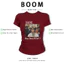 BOOM Áo Baby Tee Nữ Cotton Ôm Body-Áo Thun Ngắn Tay Y2K In Hình PhongCách Mùa Hè, Cổ Tròn Hàng Đầucách hàn quốc phong456