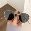 Kính Mát Nữ Hình Bầu Dục Vành Kim Loại Retro Thời Trang UV400 Kính Mát Dành Cho Nam