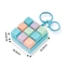 Bàn phím đồ chơi Fidget ORDOBOX, Thiết kế chín phím Màu sắc ngẫu nhiên Đồ chơi nút móc khóa, Nút bàn phím vui nhộn Phong cách Móc khóa được lắp ráp tự do Đồ chơi giảm căng thẳng Đồng hành du lịch