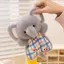 Giải Nén Túi Đậu Búp Bê Mèo Sang Trọng Mặt Dây Chuyền Nhỏ Búp Bê Dễ Thương Động Vật Nhỏ Ragdoll Đồng Hành Văn Phòng 6.24 9WXN