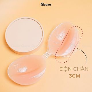 Áo dán nâng ngực GOMTAT cài trước tạo khe ôm sát vòng 1, chất liệu silicon - kèm dây trong - SA-4950