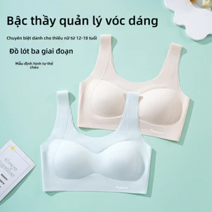 Áo ngực dành cho thanh thiếu niên từ 12 đến 15 tuổi, làm từ chất liệu mềm mại giúp ngăn ngừa ma sát gây tổn thương vùng ngực.
