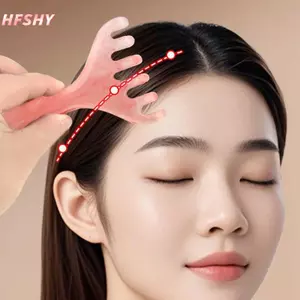 Máy Mát Xa Đầu HFSHY Nhựa Gạc Hươu Massage Da Đầu Gua Sha Thư Giãn Giảm Căng Thẳng Cải Thiện Giấc Ngủ Da Đầu Cạo Máy Mát Xa VN