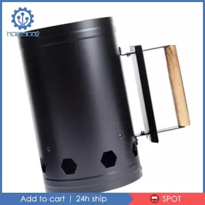 Bếp đốt than Chimney Cắm trại Đi bộ đường dài Thịt nướng BBQ Fire