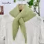 AqToCna Mới Len Dệt Kim Khăn Dệt Kim Đa Năng Ấm Áp Tam Giác Khăn Trùm Đầu Nữ Mùa Đông Ấm Đan Khăn Lau Tóc Quấn AqToCna