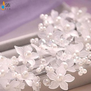 Cô Dâu Tóc Nho Trang Sức Tóc Ngọc Trai Và Hoa Cô Dâu Đầu Nho Tóc Mảnh Cho Phù Dâu Tiệc Cưới Bóng
