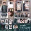 Bán Sản Phẩm Mới Li Yunrui Xanh Đậm Phong Cách Trung Hoa Trang Phục Photocard Bưu Thiếp Họa Tiết Mờ Laser Vé Gypsophila Ngoại Vi Hỗ Trợ