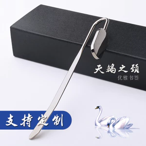 Cổ Thiên Nga Kim Loại Dấu Trang Văn Hóa Sáng Tạo Quà Lưu Niệm Phần Thưởng Học Sinh Tốt Nghiệp Lưu Niệm Sáng Tạo Nhỏ Quà Tặng Trống Dấu Trang26062606