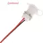 Nồi sạc dòng điện cao USB-C 2Pin với tấm kẹp đai ốc PH2.0 USB TYPE-C Đầu nối nữ chống nước Ja