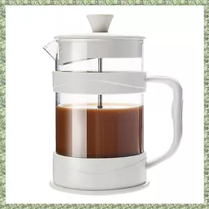 Máy pha cà phê ép kiểu Pháp 12 Oz, Máy pha trà ép thủy tinh Borosilicate Cà phê pha lạnh và nóng