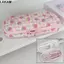 Túi đựng bút LAKAM, Thiết kế dâu Túi văn phòng phẩm dung tích lớn, Dây kéo đa chức năng Bút chì cầm tay Văn phòng trường học