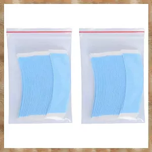 72 Cái / lốc Xanh Mạnh Hai Mặt Băng Nối Dài Tóc Giả Băng Cố Định Arc Hai Mặt Băng Cho Toupee Ren Tóc Giả Dính