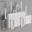 Luckyew Router Hộp Bảo Quản Treo Tường Cố Định Tổ Chức Thiết Thực Cho Bộ Top Box Và Quản Lý Cáp Lý Tưởng Cho Văn Phòng Tại Nhà TQ