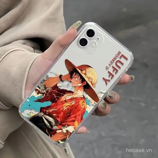 Ốp Điện Thoại Phong Cách Mới Mũ Rơm Phiêu Lưu Vua Anime Silicone Thích Hợp Cho iPhone 16promax 16 15 14 pro max 14plus xr xs 13 12 11 promax 17promax 15pro Vỏ Bảo Vệ Chống Sốc