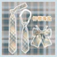 JK Nơ Nữ Nhật Bản Đồng Phục Áo Sơ Mi Phong Cách Preppy Sinh Viên Kẻ Sọc Cà Vạt Nam Miễn Phí Streamer Phụ Kiện Nhẹ Nhàng Dao HE9O