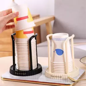 Giá Đựng Cốc Dùng Một Lần Ra Kệ Nước Trà Cốc Đựng Cốc Hiển Thị Đứng Đồ Dùng Tổ Chức Gia Đình VN