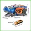 Xe tải khủng long có ô tô Di động theo dõi đôi 12 ô tô Mini có tay cầm Xe tải chở khủng long cho trẻ em saixit2vn