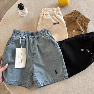 Quần Short Denim Chất Lượng Cao Mùa Hè 2025 Phong Cách Mới Phù Hợp Với Quần Short Bé Năm Điểm